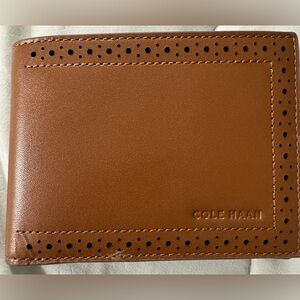 Men's Cole Haan Brown Leather Wallet